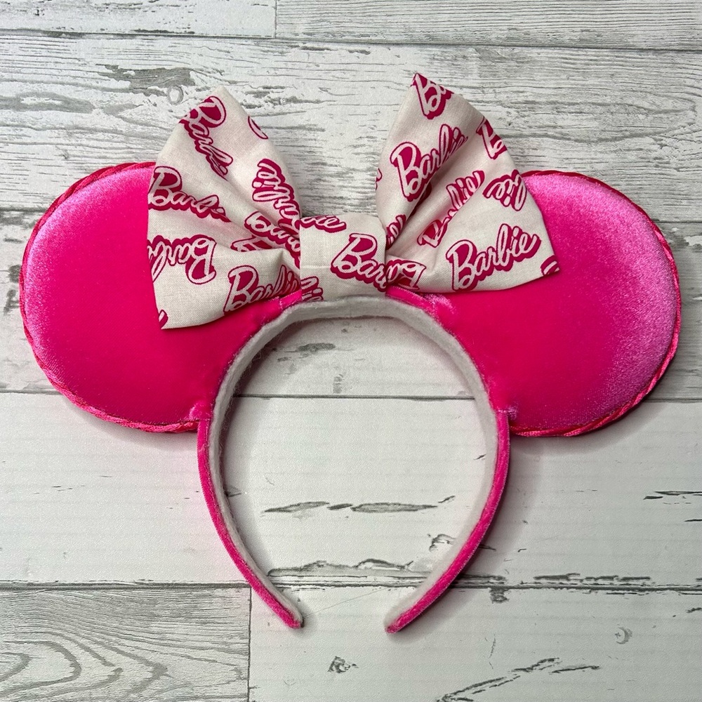 Barbie Pink Mouse Ears Headband